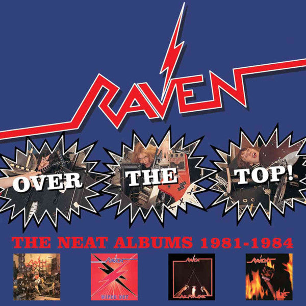 Raven – Over The Top! The Neat Albums 1981-1984 - 4 x CD, Album, Box Set, Compilation