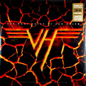 Artistes Divers ‎– The Many Faces Of Van Halen  2 × vinyle, LP, compilation, jaune