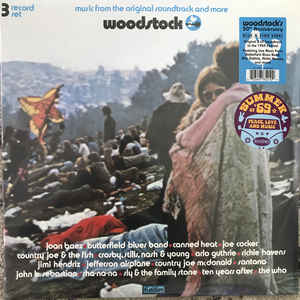 Artistes Divers ‎– Woodstock  3 × Vinyle, LP, Album, Compilation, Édition Limitée, Stéréo