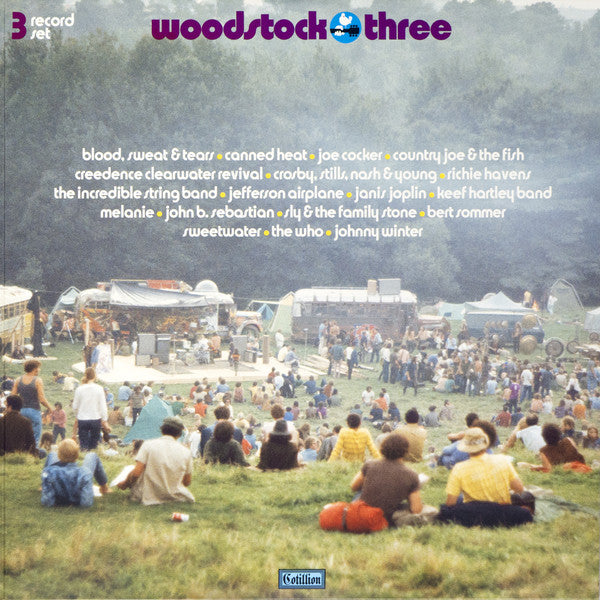 Artistes Divers – Woodstock Three   3 x Vinyle, LP, Album, Édition Spéciale, Violet / Or