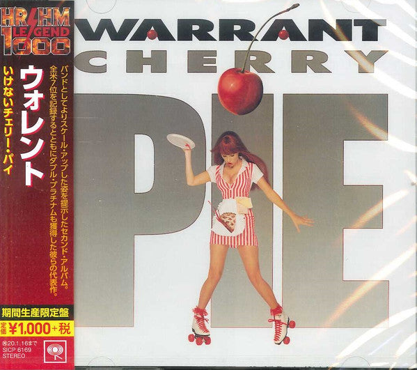 Warrant = ウォレント – Cherry Pie = いけないチェリー・パイ  CD, Album, Réédition, Remasterisé