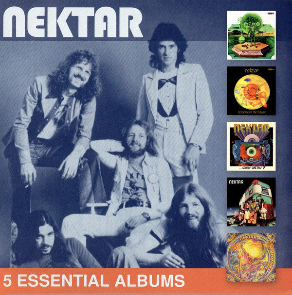 Nektar – 5 Essential Albums  5 x CD, Album, Réédition, Coffret, Compilation