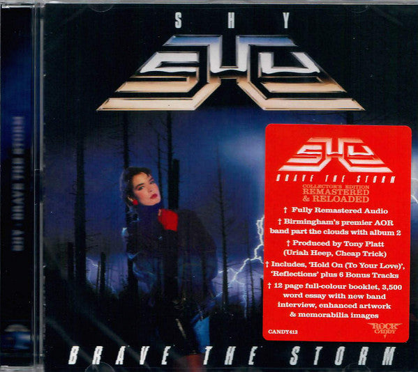 Shy – Brave The Storm  CD, Album, Réédition, Remastérisé