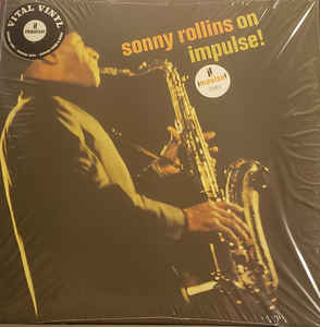 Sonny Rollins ‎– On Impulse! Vinyle, LP, Album, Stéréo