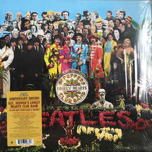 The Beatles ‎– Sgt. Pepper's Lonely Hearts Club Band  Vinyle, LP, Album, Réédition, Stéréo, Nouveau Mix, Édition Anniversaire, Gatefold