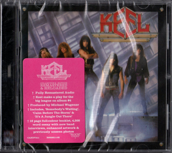 Keel – Keel  CD, Album, Réédition, Remasterisé