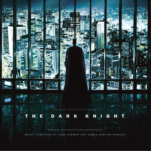 Hans Zimmer And James Newton Howard – The Dark Knight (Original Motion Picture Soundtrack)  	 2 x Vinyle, LP, Album, Réédition, Gatefold