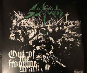 Sodom ‎– Out Of The Frontline Trench  Vinyle, 12 ", EP, stéréo, vert transparent
