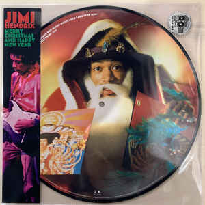 Jimi Hendrix ‎– Merry Christmas And Happy New Year  Vinyle, 12 ", EP, édition limitée, numéroté, Picture Disc