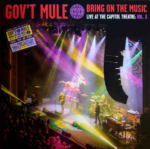 Gov't Mule ‎– Bring On The Music/Live At The Capitol Theatre: Vol. 3  Vinyle, LP, Album, Violet / Jaune, 180 Grammes