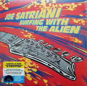 Joe Satriani ‎– Surfing With The Alien  2 x Vinyle, LP, Album, Rouge et Jaune