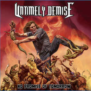 Untimely Demise ‎– No Promise of Tomorrow  CD, album, réédition, Slipcase