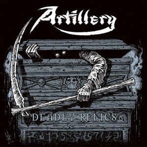 Artillery  ‎– Deadly Relics  Vinyle, LP, Compilation, Édition limitée, Vinyle gris-bleu Splatter