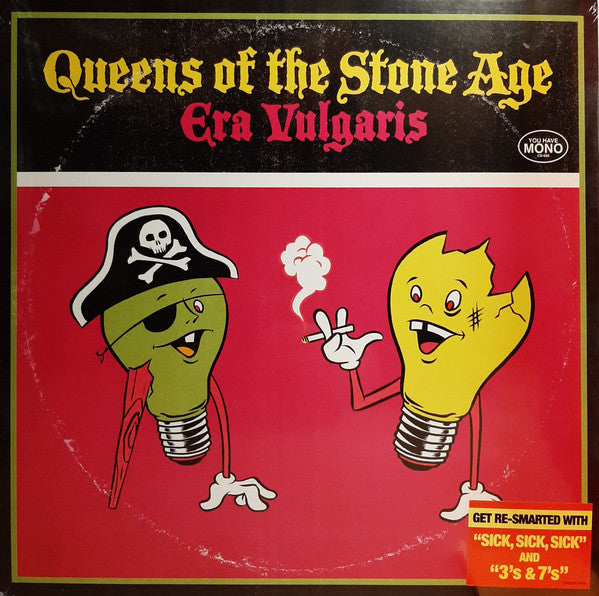 Queens Of The Stone Age ‎– Era Vulgaris  Vinyle, LP, Album, Réédition, Gatefold