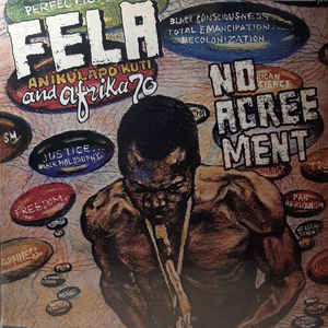 Fela Aníkúlápó Kuti And Afrika 70 ‎– No Agreement   Vinyle, LP, Album, Réédition