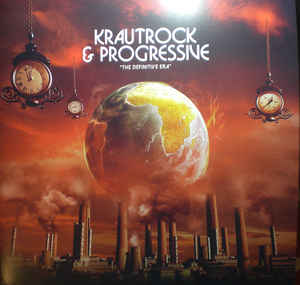 Artistes Divers ‎– Krautrock & Progressive "The Definitive Era"  2 × Vinyle, LP, Compilation, Édition Limitée, Rouge et Noir Marbré, 180g