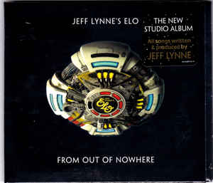 Jeff Lynne's ELO ‎– From Out Of Nowhere  CD, Album, Cardsleeve