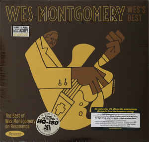 Wes Montgomery ‎– Wes’s Best: The Best Of Wes Montgomery On Resonance  Vinyle, LP, Compilation, Stéréo, 180 grammes