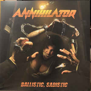 Annihilator  ‎– Ballistic, Sadistic Vinyle, LP, Album, Ambre Transparent