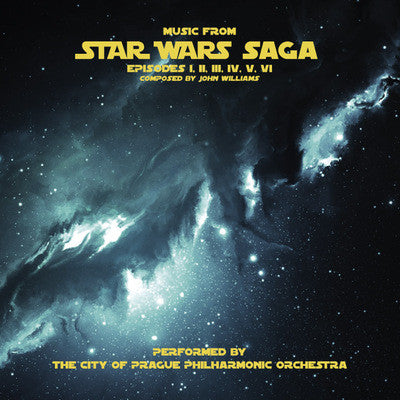 The City of Prague Philharmonic Orchestra – Music from Star Wars Saga Episodes I-VI -  2 x Vinyle, LP