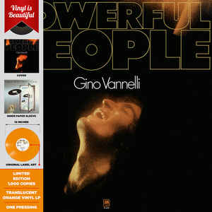 Gino Vannelli ‎– Powerful People  Vinyle, LP, Album, Orange