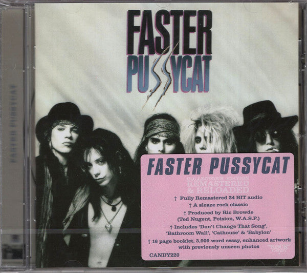 Faster Pussycat – Faster Pussycat  	 CD, Album, Réédition, Remasterisé