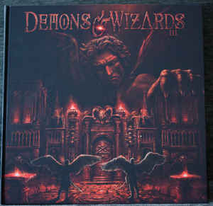 Demons & Wizards ‎– III - 2 x  Vinyle, LP, Rouge +  Vinyle, 7 ", rouge + CD, Album Édition Deluxe, Édition limitée, numérotée, Artbook