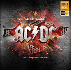 Artistes Divers - The Many Faces Of AC/DC  2 × Vinyle, LP, jaune transparent