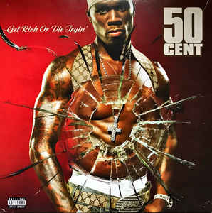 50 Cent ‎– Get Rich Or Die Tryin'  2 × Vinyle, LP, Album, Réédition