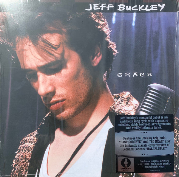 Jeff Buckley – Grace  Vinyl, LP, Album, Réédition, 180g