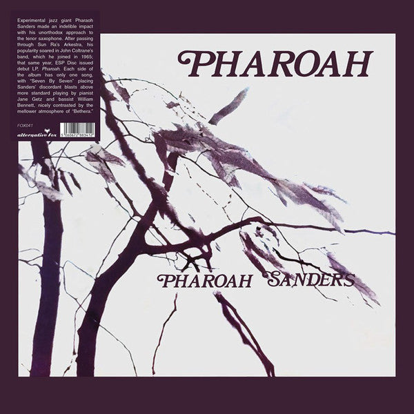 Pharoah Sanders – Pharoah  Vinyle, LP, Album, Réédition