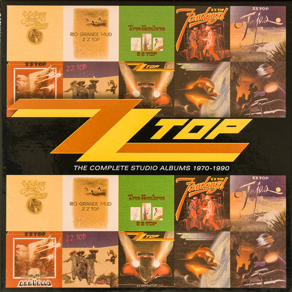 ZZ Top – The Complete Studio Albums 1970-1990 - 10 x CD, Album, Réédition, Remasterisé, Coffret, Compilation