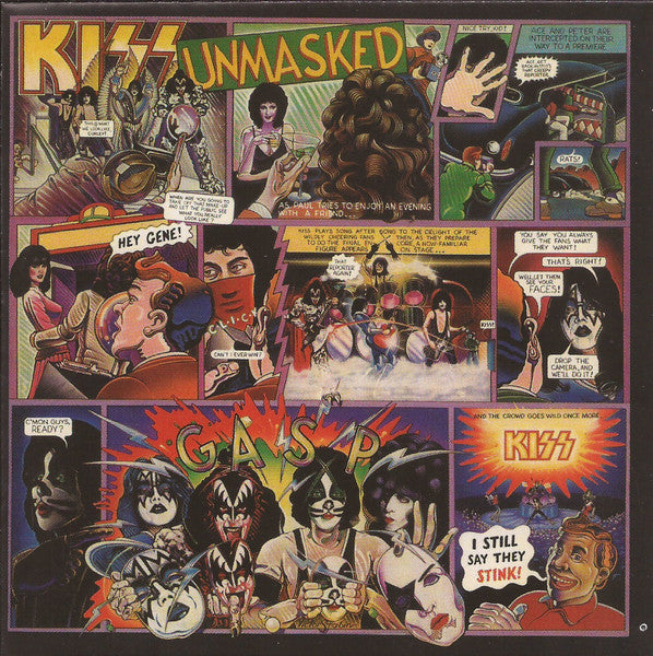 KISS – Unmasked  CD, Album, Réédition, Remasterisé