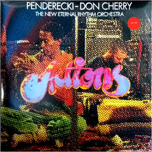 Penderecki - Don Cherry & The New Eternal Rhythm Orchestra ‎– Actions  Vinyle, LP, Album, Réédition, Remasterisé, Rouge