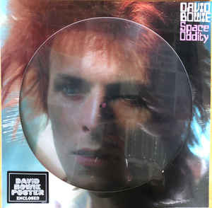 David Bowie ‎– Space Oddity Vinyle, LP, Edition limitée, Picture Disc, Réédition, Remasterisé, Stéréo