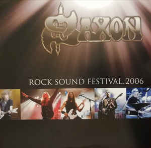 Saxon ‎– Rock Sound Festival 2006 Vinyle, 12 ", vinyle doré