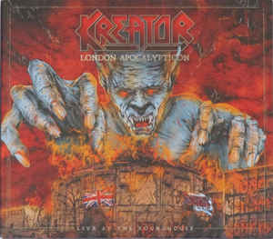 Kreator ‎– London Apocalypticon - Live At The Roundhouse  CD, Album + Blu-ray Digipak