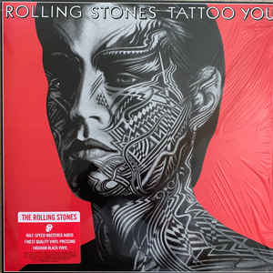 The Rolling Stones ‎– Tattoo You Vinyle, LP, Album, Réédition, Remasterisé, Half-Speed Master. Vinyle 180 grammes.