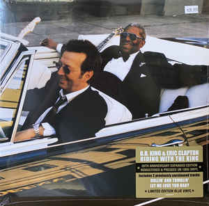 B.B. King &amp; Eric Clapton ‎– Riding With The King  2 × Vinyle, LP, Album, Édition limitée, Réédition, Remasterisé, Bleu, 180 Grammes, Gatefold