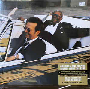 B.B. King & Eric Clapton ‎– Riding With The King  2 × Vinyle, LP, Album, Édition limitée, Réédition, Remasterisé, Bleu, 180 Grammes, Gatefold