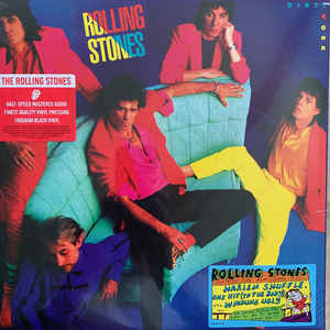 Rolling Stones ‎– Dirty Work  Vinyle, LP, Album, Réédition, Remasterisé, Stéréo, Half-Speed Master, Vinyle 180 Grammes.