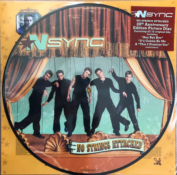 NSYNC – No Strings Attached  Vinyle, LP, Picture Disc, Réédition