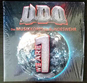 U.D.O. , Das Musik Korps Der Bundeswehr ‎– We Are One  2 × Vinyle, LP, Album, Édition limitée, Argent