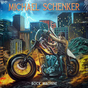 Michael Schenker ‎– Rock Machine  Vinyle, LP, Compilation, Edition limitée, Vinyle bleu
