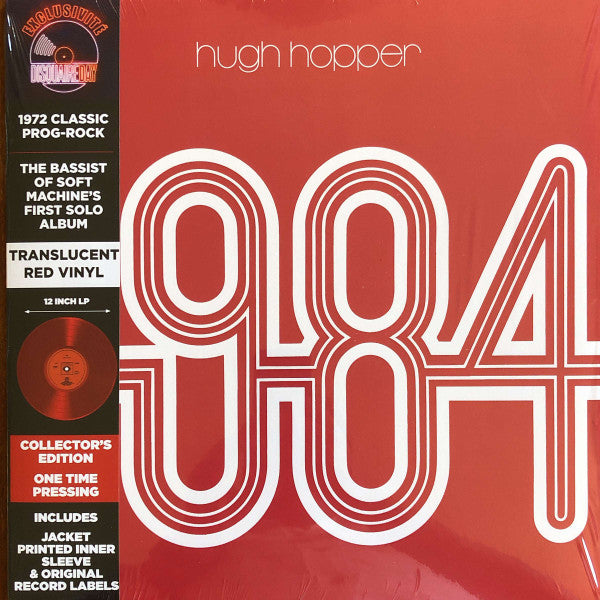 Hugh Hopper – 1984  Vinyle, LP, Album, Édition limitée, Rouge translucide