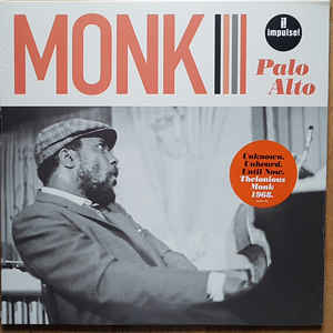 Thelonious Monk ‎– Palo Alto  Vinyle, LP, Album, Gatefold