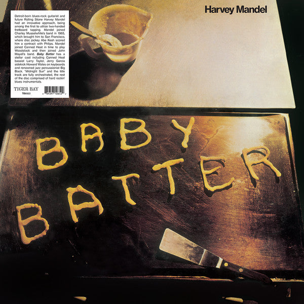 Harvey Mandel – Baby Batter  Vinyle, LP, Album, Réédition, Remasterisé, 180g