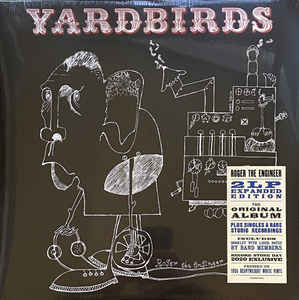 Yardbirds ‎– Roger The Engineer  2 × Vinyle, LP, Album, Réédition, Stéréo, Mono, Blanc, 180g