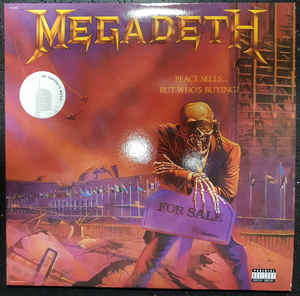 Megadeth ‎– Peace Sells... But Who's Buying?  Vinyle, LP, Album, Réédition