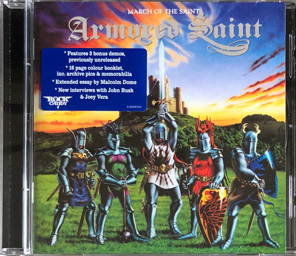 Armored Saint – March Of The Saint  CD, Album, Réédition, Remasterisé